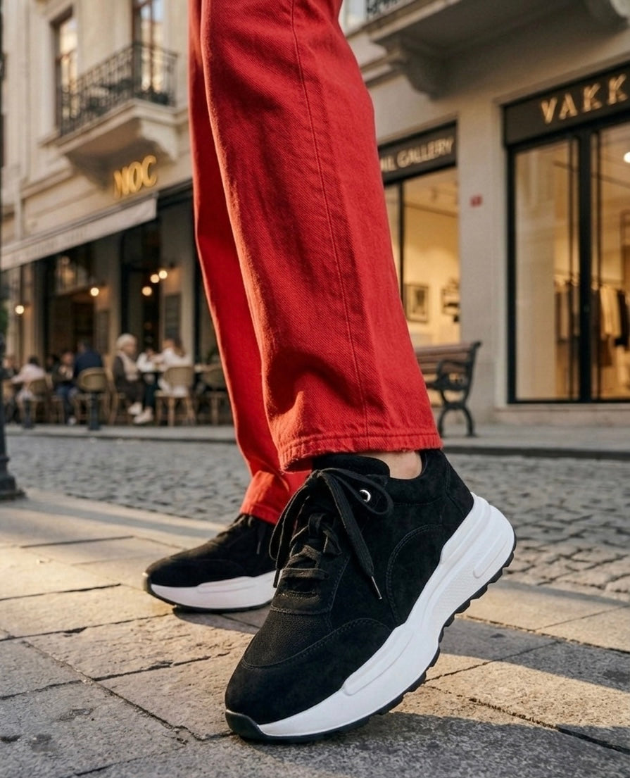 Aura Siyah Sneaker